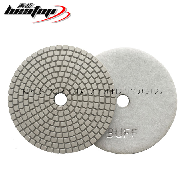 White Buff Polishing Pads