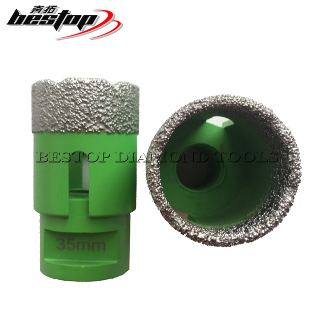 Vacuum Brazed Diamond Core Drill Bits